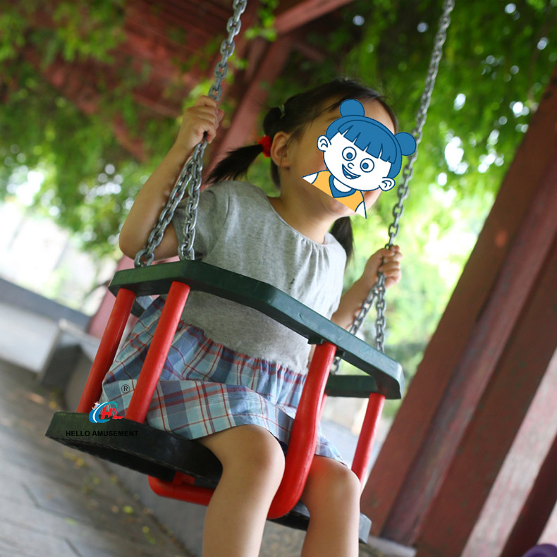 Toddler rubber seat swing 6