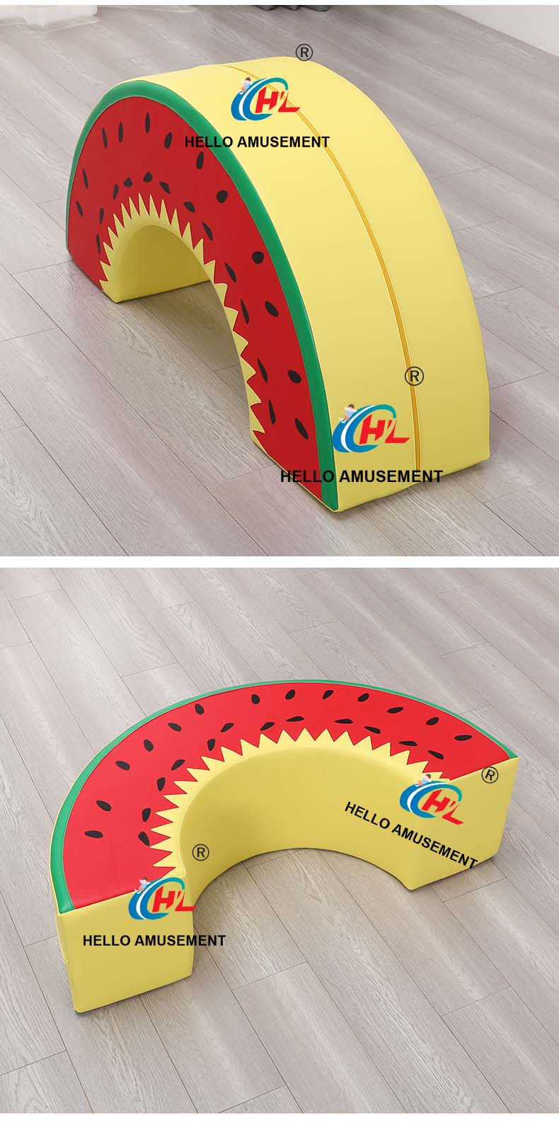 Watermelon Soft Rocking Horse 8