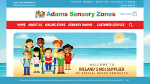 Multi Sensory Rooms Dublin Ireland - Adams Sensory Zones - sensory room equipment in ireland