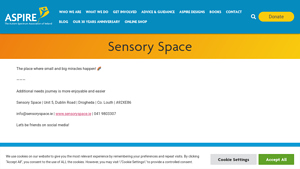 Sensory Space - ASPIRE - best SENSORY SPACE in ireland