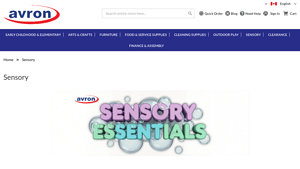 Sensory Resources & Equipment | avron.ca - Avron Canada - sensory room equipment in canada