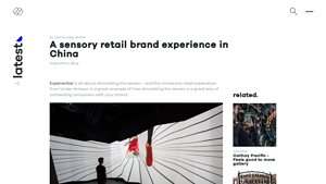 A Sensory Retail Brand Experience In China — Because - best SENSORY SPACE in China