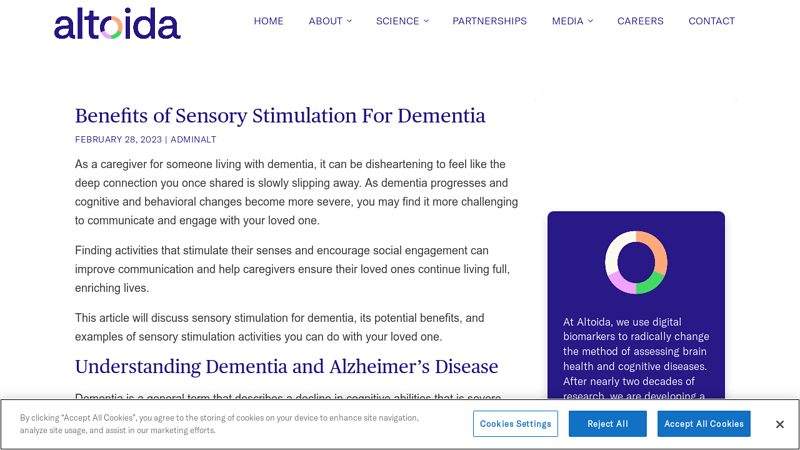 Benefits of Sensory Stimulation For Dementia - Altoida
