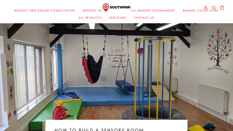 How to Build a Sensory Room - Southpaw