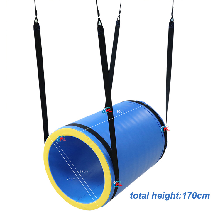 Illustrative example of Children’s Sensory Training Cylinder Equipment Swing from Google Search