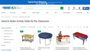 Discount School Supply - Water and Sand Tables