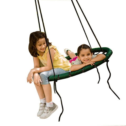 Illustrative example of Early Education Hanging Square Cloth Bag Swing from Google Search