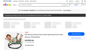 btkprice - Kids Sensory Swivel Chair