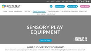 Specialist Sensory Equipment Manufacturer | FREE Design - House of Play ... - sensory play equipment