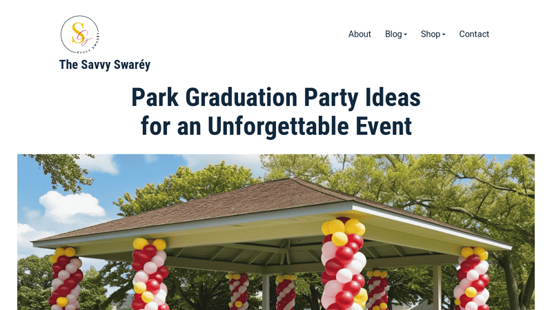 Park Graduation Party Made Easy | Ideas & Printable Checklist