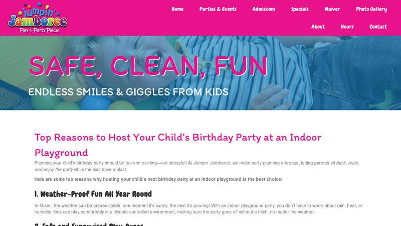 Reasons to Host Your Child's Birthday Party at an Indoor Playground