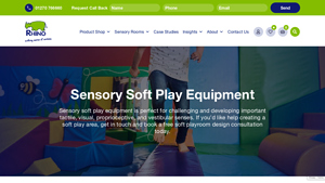 Sensory Soft Play Equipment - Rhino UK - sensory play equipment
