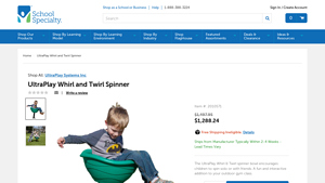 UltraPlay - Whirl & Twirl Spinner Bowl