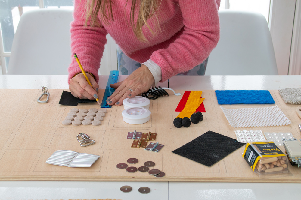 Illustrative example of sensory board for autism from Google Search
