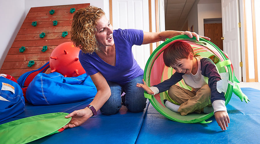 Illustrative example of sensory integration therapy from Google Search
