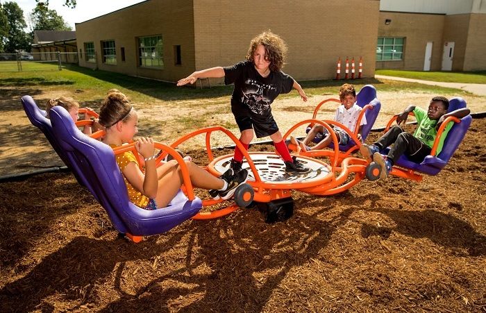 Illustrative example of sensory playground equipment for schools from Google Search
