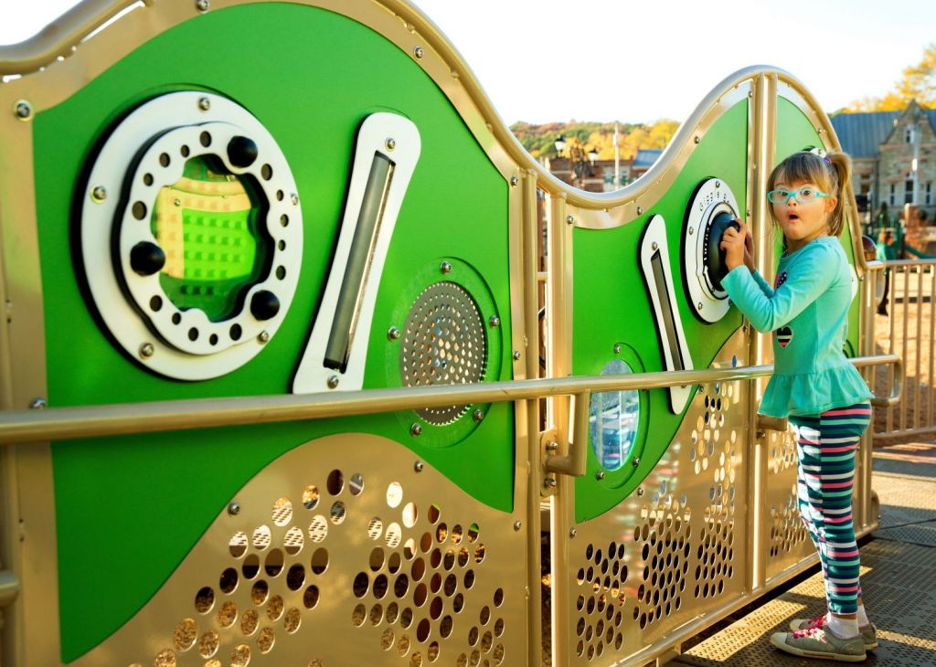 Illustrative example of sensory playground ideas from Google Search