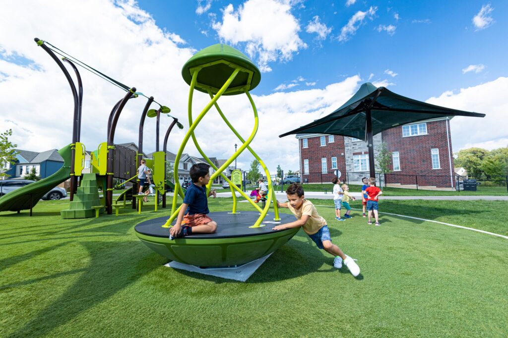Illustrative example of sensory playground ideas from Google Search