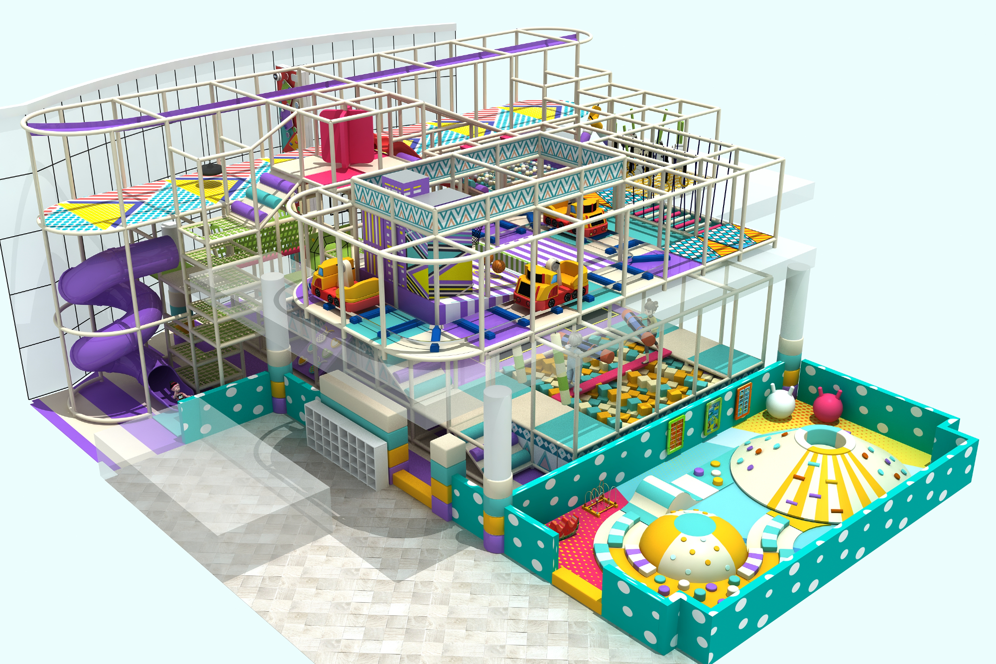 Illustrative example of sensory playground indoor from Google Search