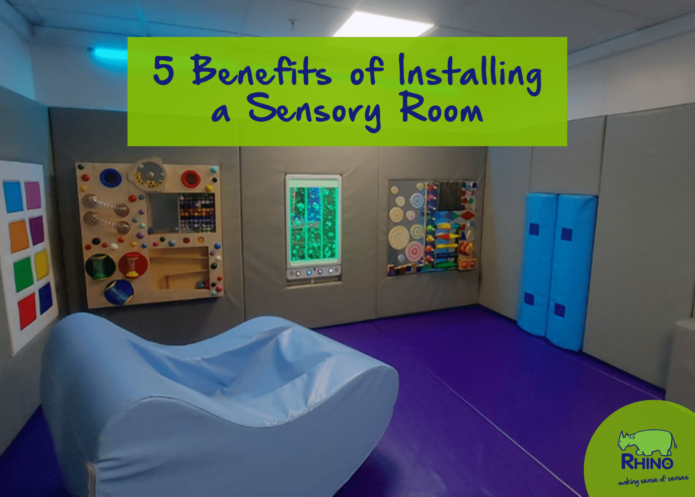 Illustrative example of sensory room equipment ideas from Google Search