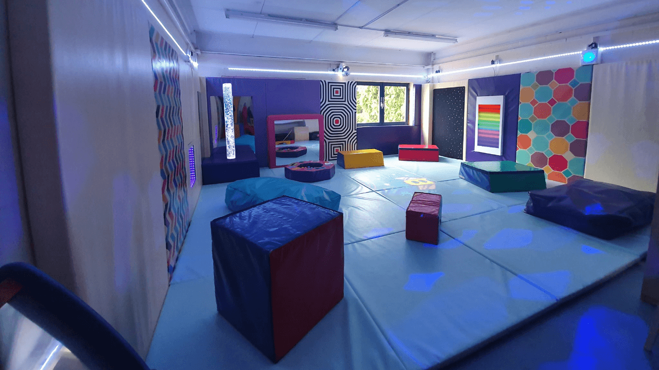 Illustrative example of sensory room equipment ideas from Google Search