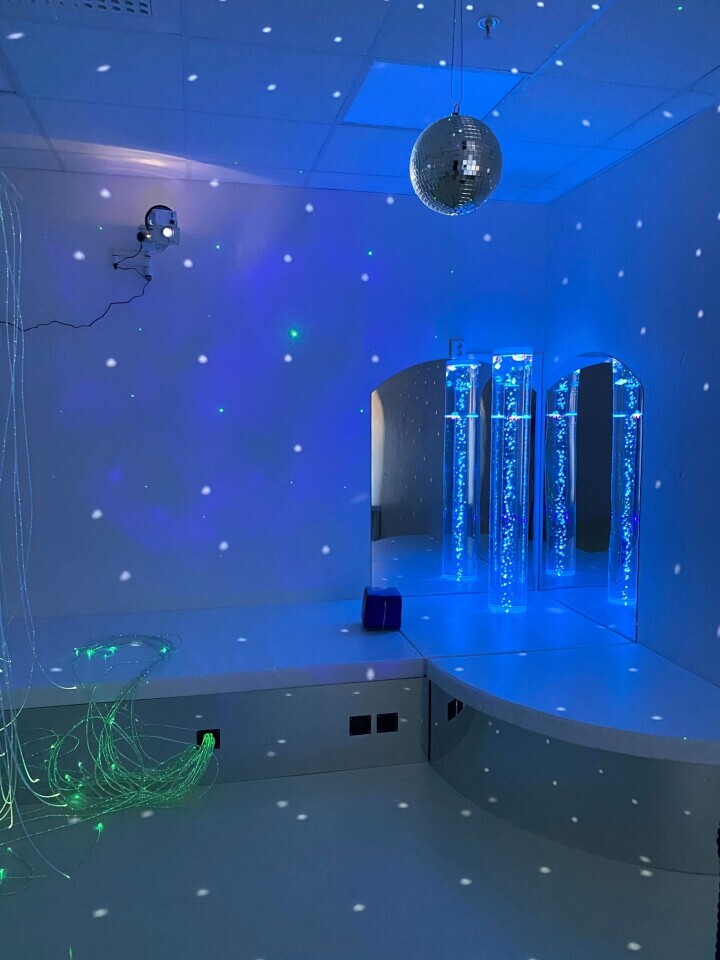 Illustrative example of Sensory Room Equipment from Google Search