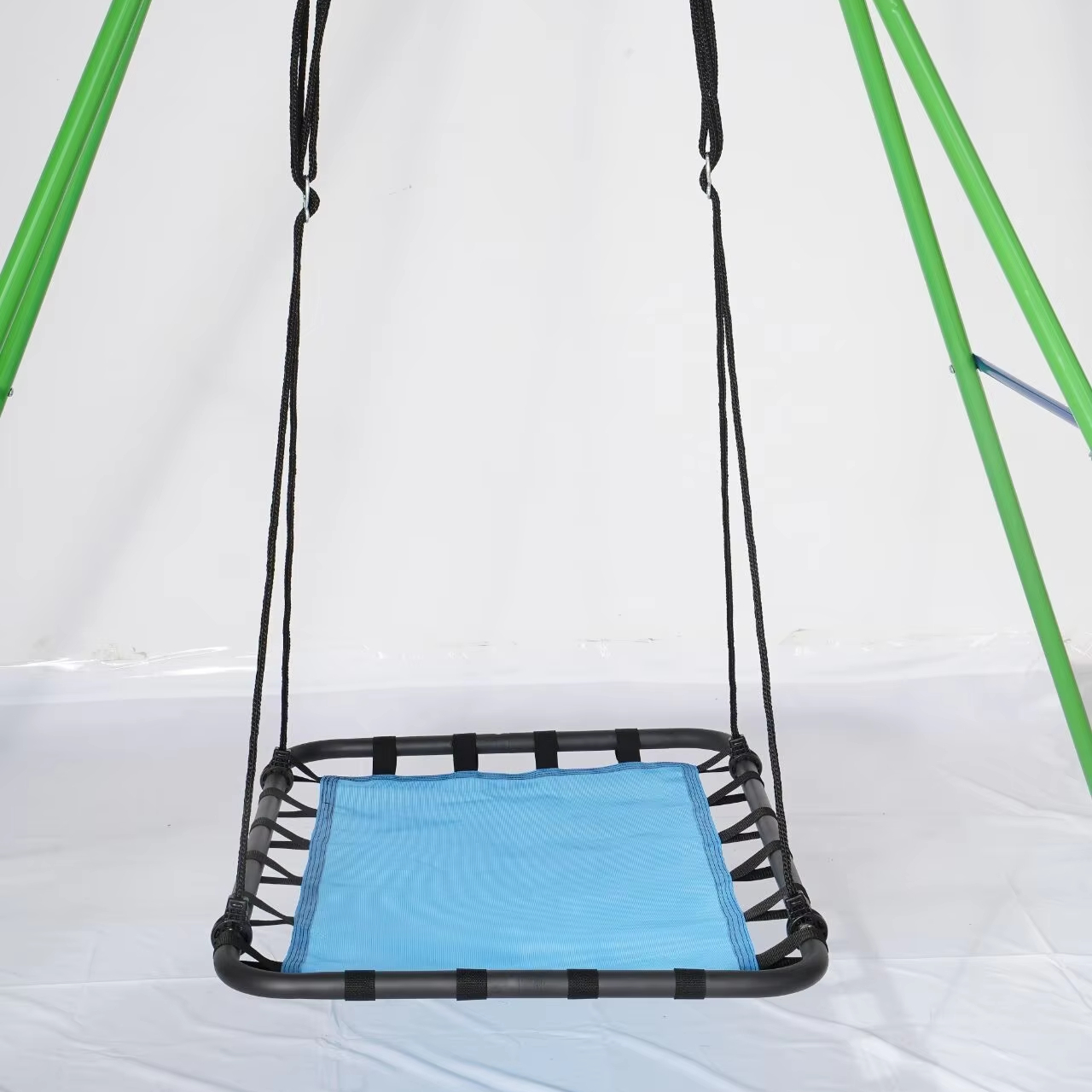 Illustrative example of Sensory Training Rectangular Flat Swing Basket With Fence from Google Search