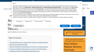 Accessibility Funding: Your Pathway to Inclusive and Sensory-Friendly ... - sensory room equipment in canada