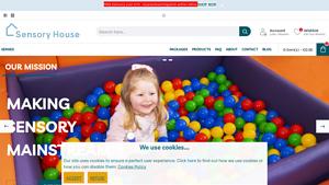 Sensory House Ireland - Sensory Rooms / Equipment / Toys / Aides - Sensory Rooms & Sensory Equipment Solutions in Ireland