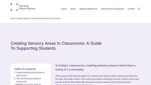 Sensory Areas in Classrooms: The Essential Guide to Supporting Students - best SENSORY SPACE in ireland