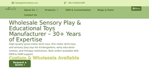 Sensory Play & Educational Toys Manufacturer - Sensory play toys ... - Best sensory room equipment supplier in China