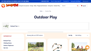 Swing Set Mall - Outdoor Playsets & Accessories