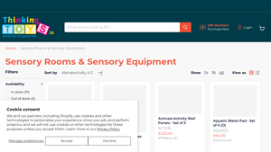 Sensory Rooms & Sensory Equipment — Thinking Toys - Sensory Rooms & Sensory Equipment Solutions in Ireland