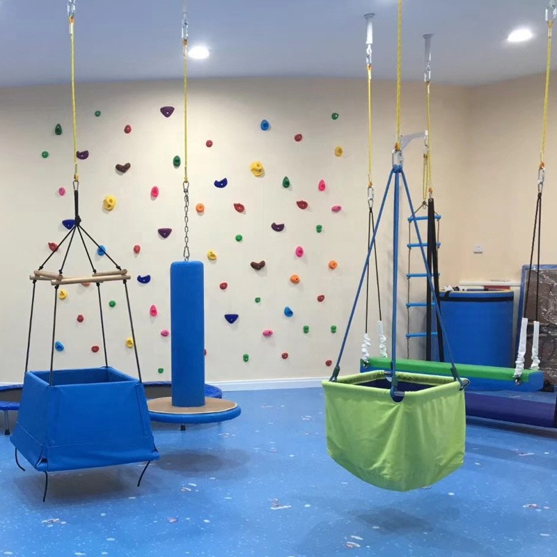 Illustrative example of Toddler TPE Hanging Basket Swing Sensory Training Swing from Google Search