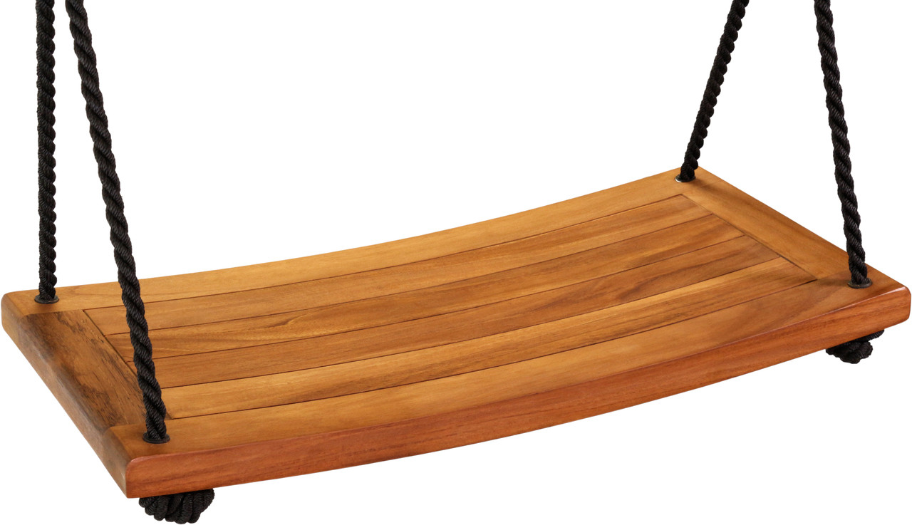 Illustrative example of U-shaped Wooden Curved Swing from Google Search