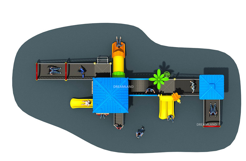 Illustrative image for Attractive disabled outdoor toys playground set equipment