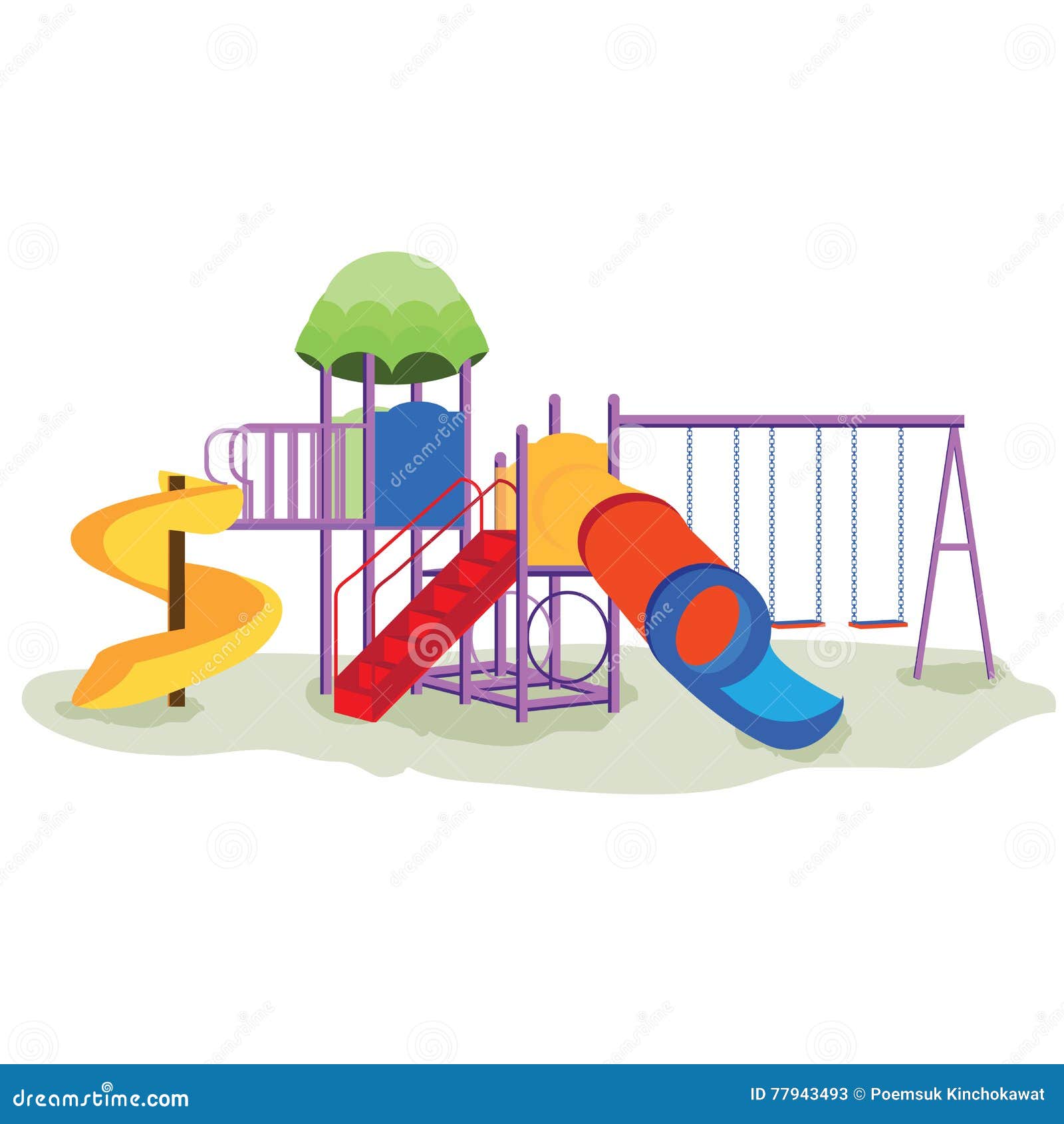 Illustrative image for Attractive disabled outdoor toys playground set equipment