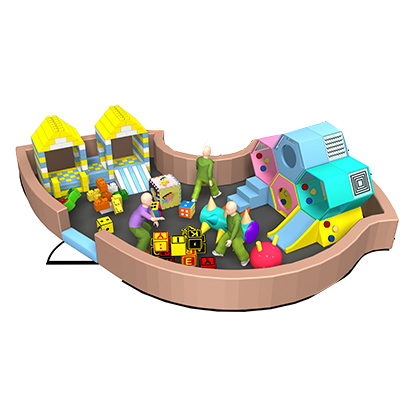 Illustrative image for Babies commercial indoor soft play gym area