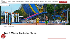 China Highlights - Top Water Parks