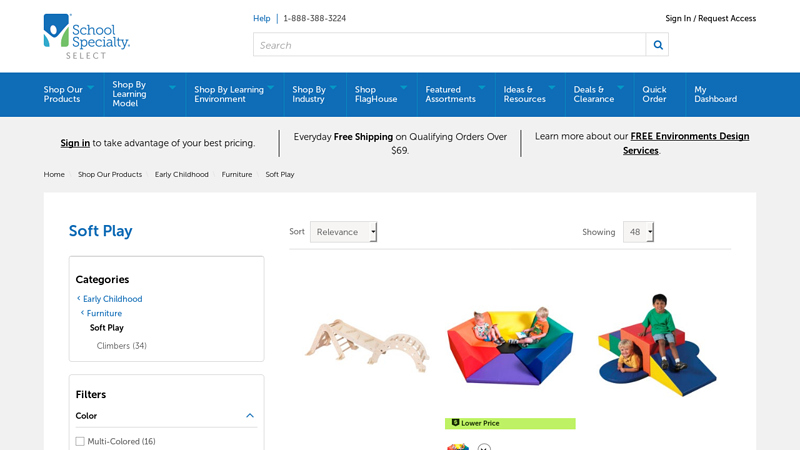 Early Childhood Soft Play Furniture - School Specialty Select