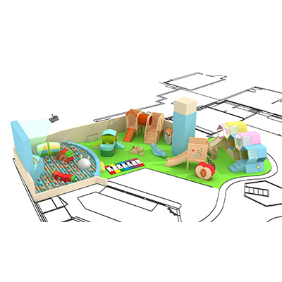 Illustrative image for Daycare education indoor baby soft play equipment