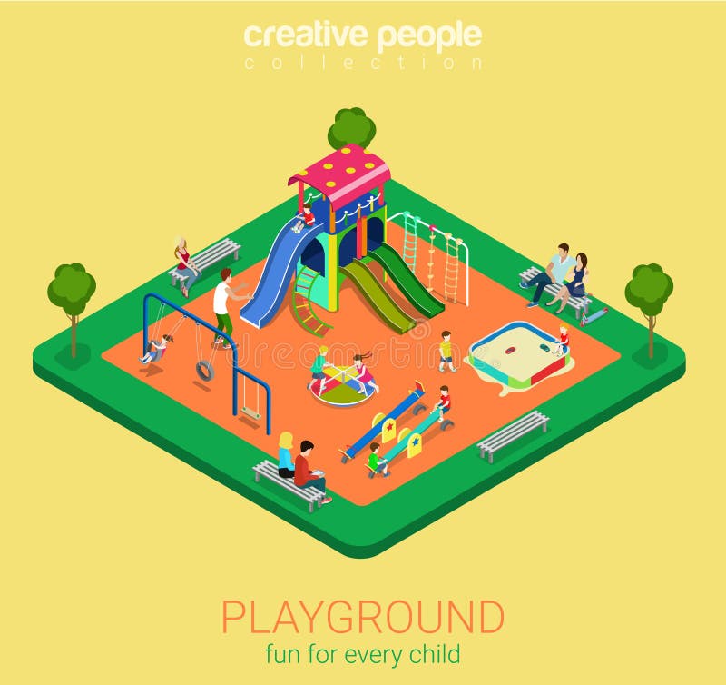 Illustrative image for Disabled children playground equipment outdoor