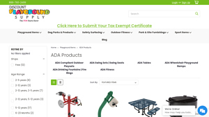 Discount Playground Supply - Accessible Gym Station & Equipment