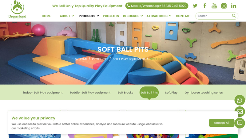 Soft Ball Pits - Dreamland Manufacturer