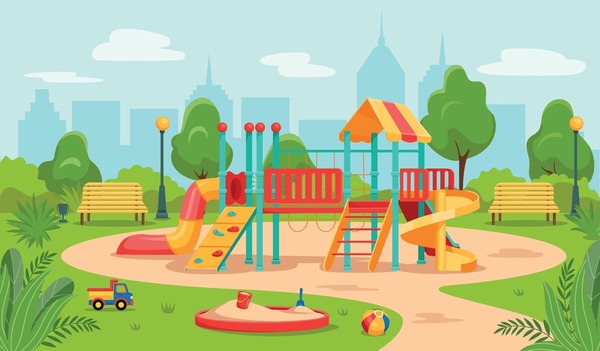 Illustrative image for Kindergarten special kids outdoor playground equipment for sale