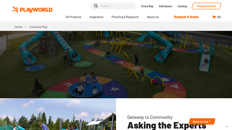Inclusive & Accessible Playground Equipment - Playworld