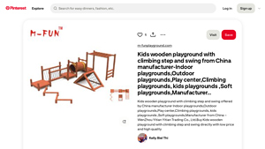 WenZhou Yitian Trading Co., Ltd. - Kids Wooden Playground