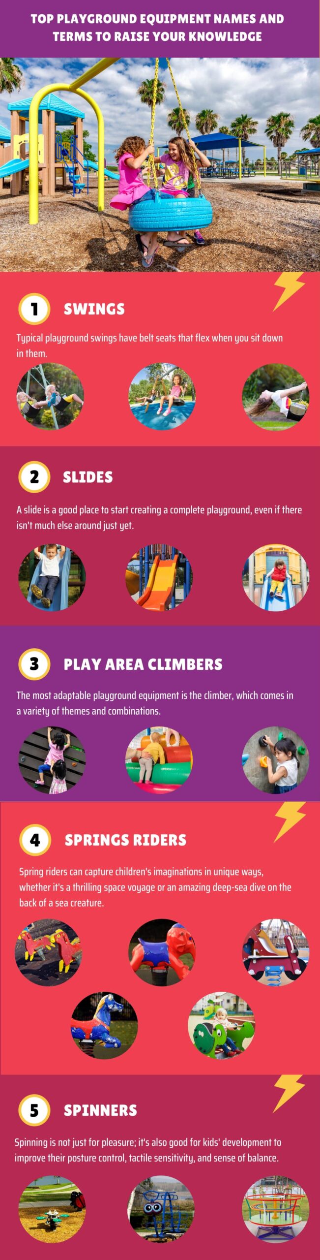 Illustrative image for Special outdoor toys playground equipment for special kids